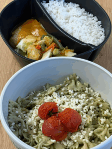 Essen in Mehrwegschalen